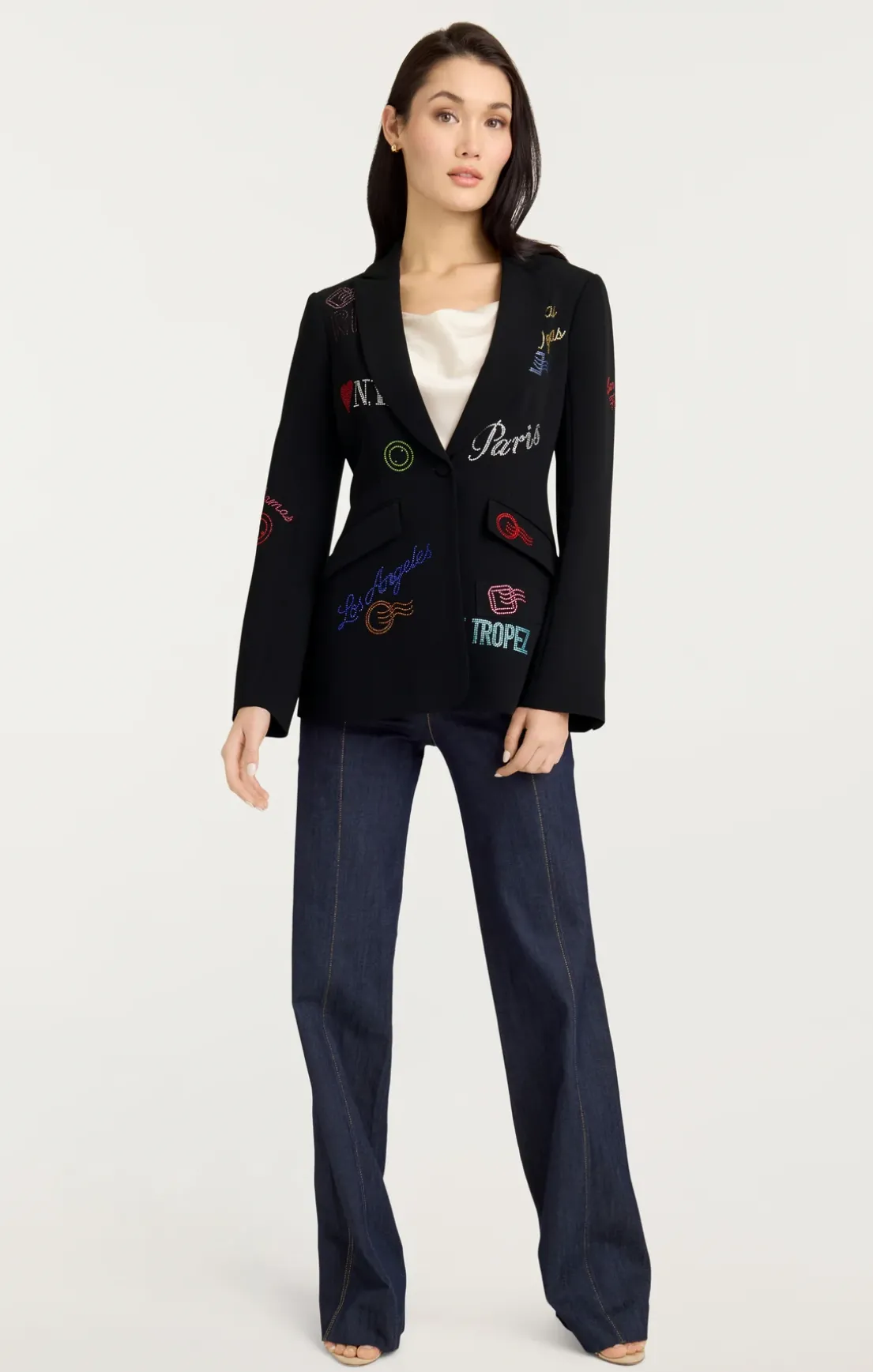 Around The World Embellished Cheyenne Blazer