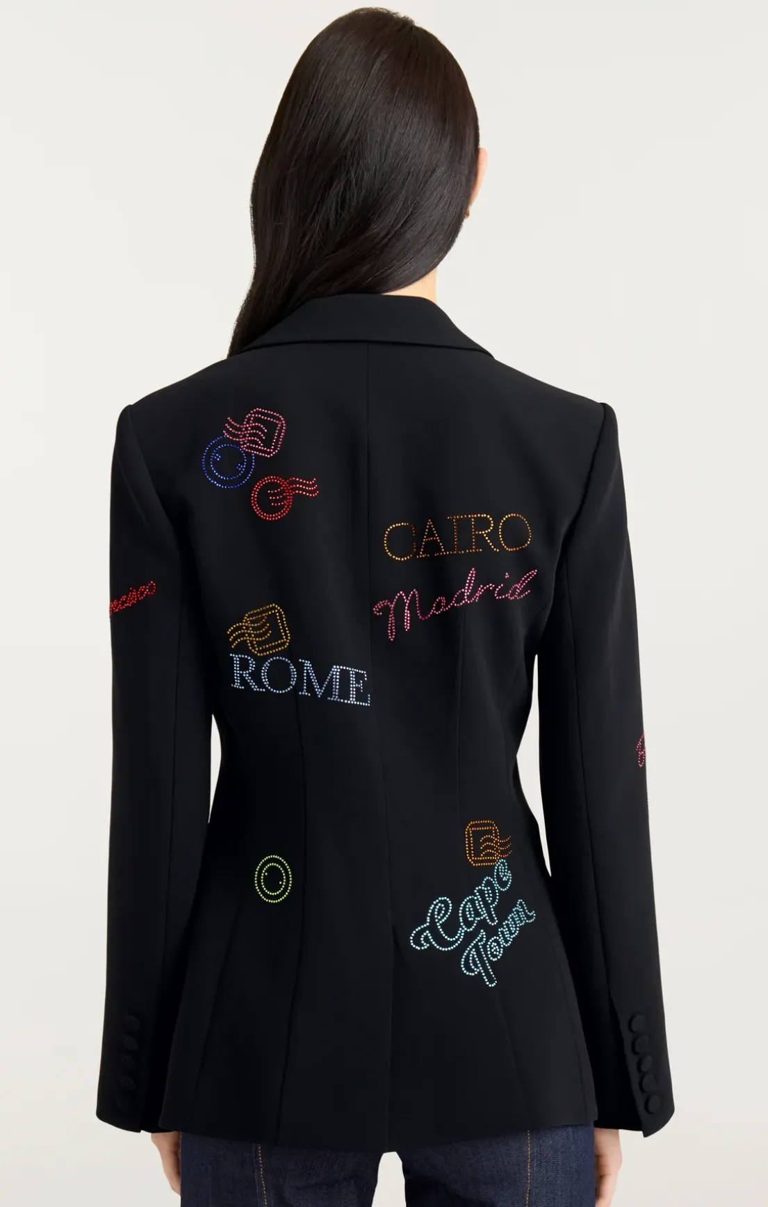 Around The World Embellished Cheyenne Blazer