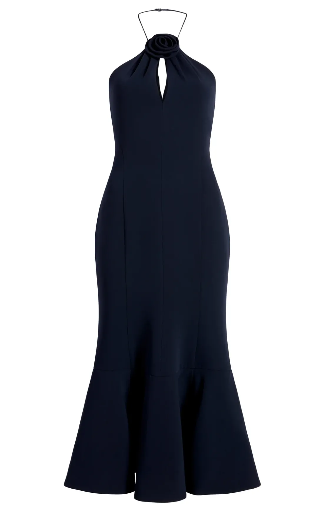 Crepe Flower Jennie Dress