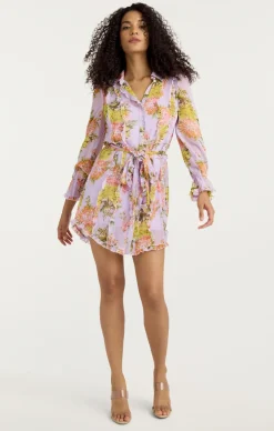 Faded Chrysanthemum Estelle Dress