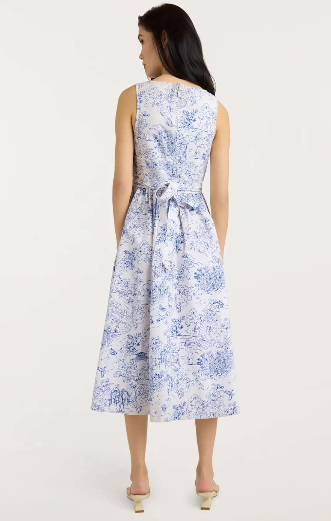 Garden Toile Ebba Dress