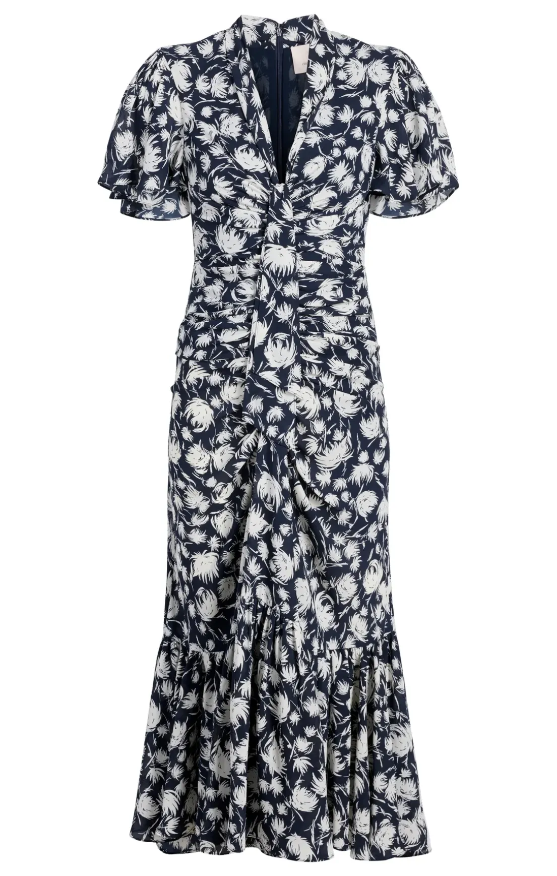 Graphic Floral Peeta Dress