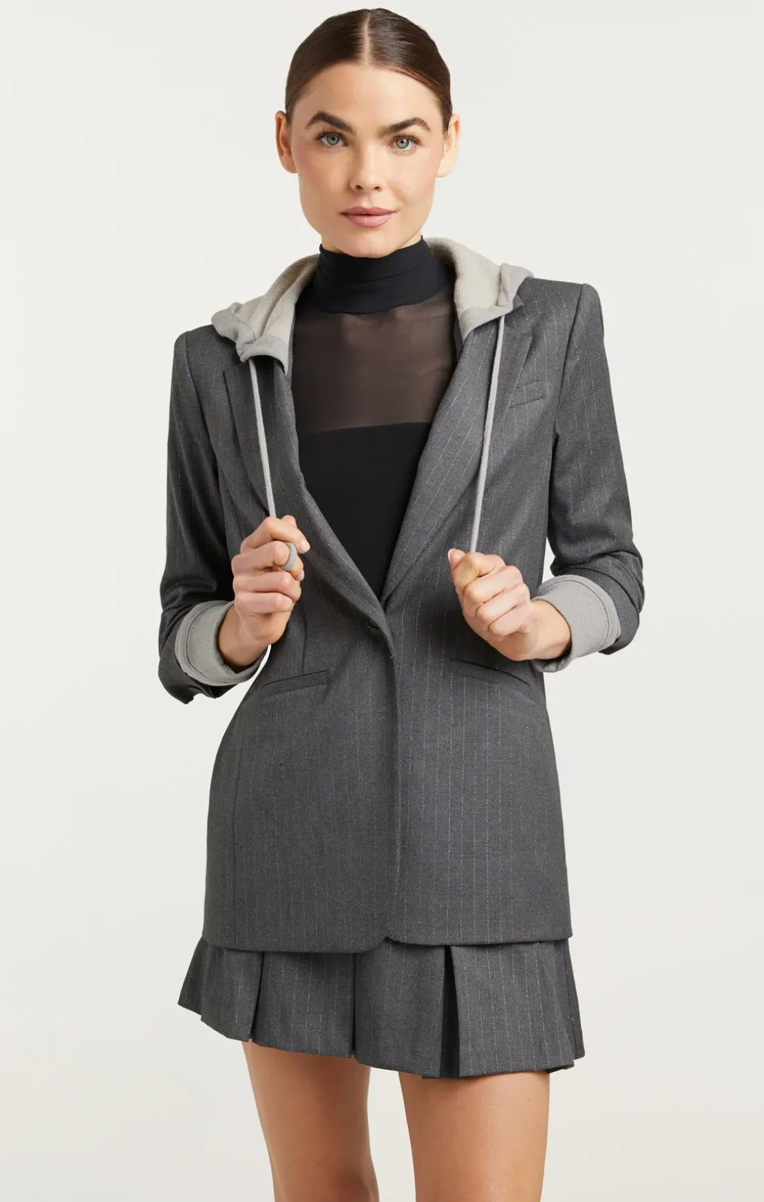 Hooded Khloe Blazer