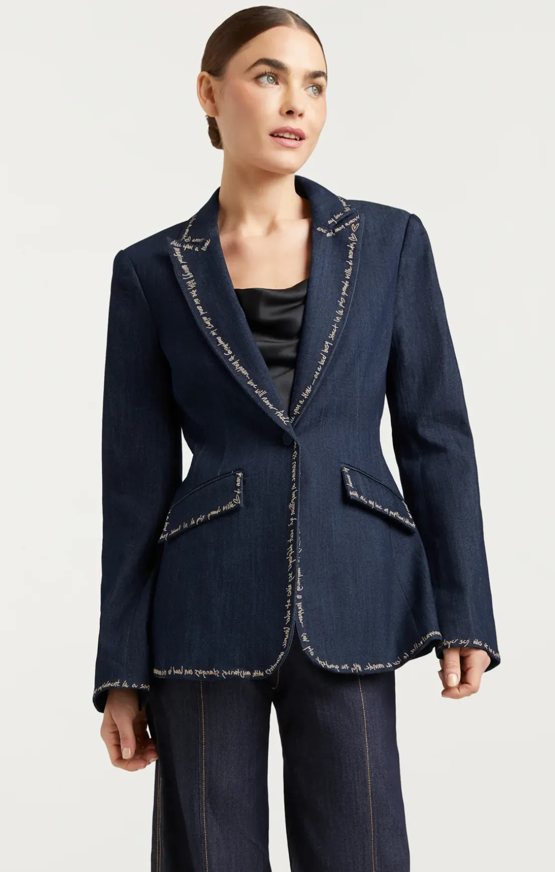 Love Letter Denim Cheyenne Blazer