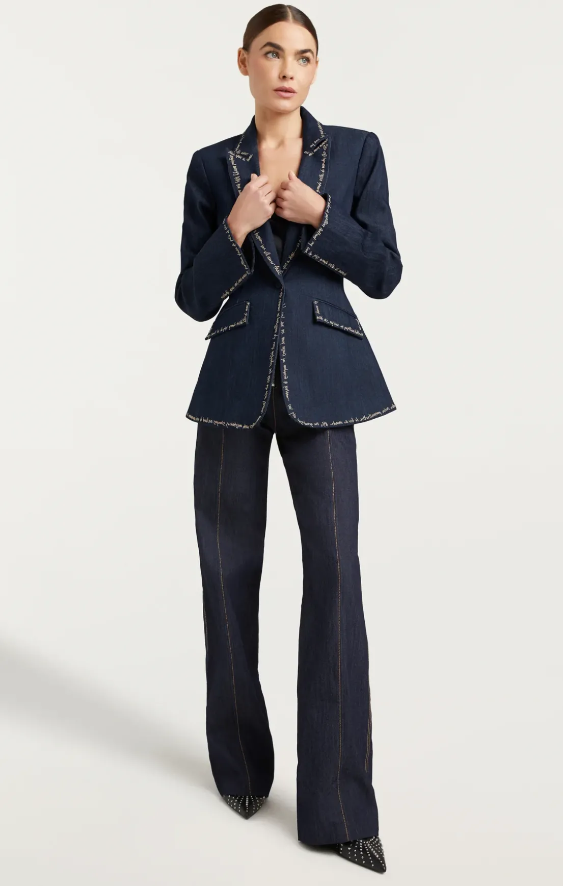 Love Letter Denim Cheyenne Blazer