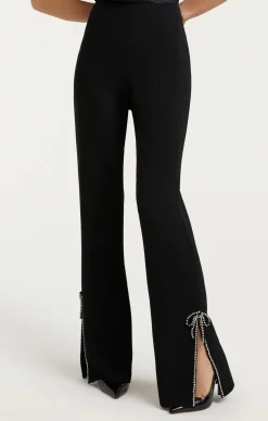 Rhinestone Bow Kali Pant
