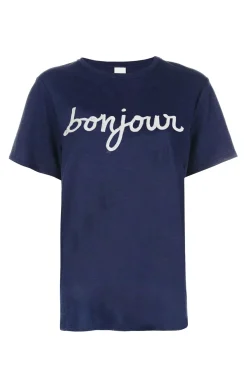 Sequined Bonjour Tee