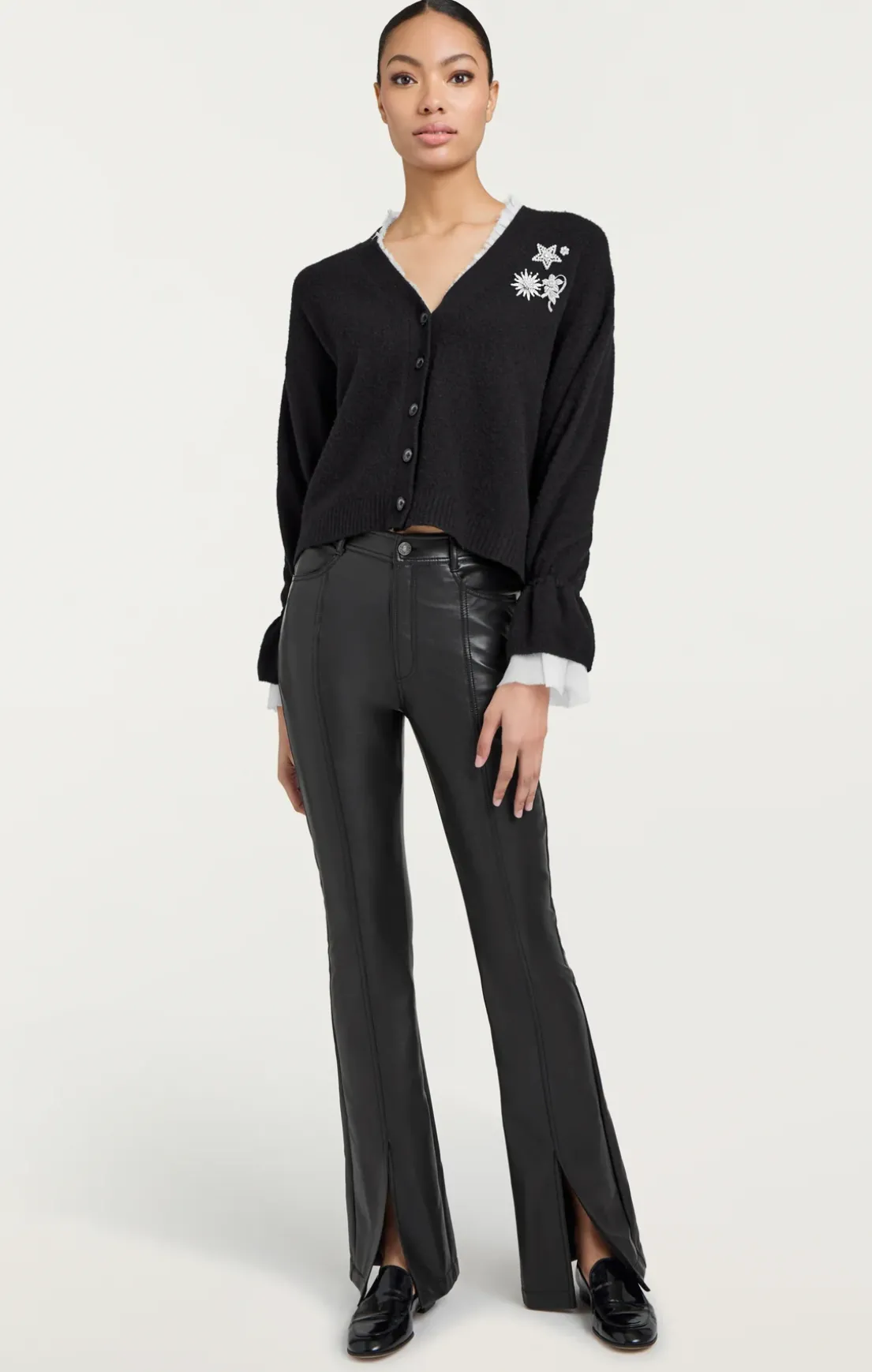 Vegan Leather Shanis Pant