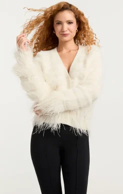 Vida Feather Cardigan
